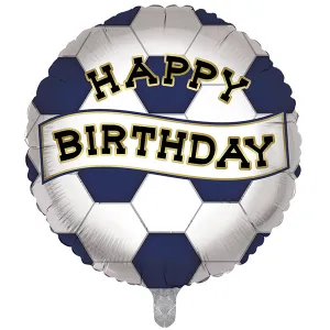 18" Tottenham Happy Birthday Football Foil Balloon