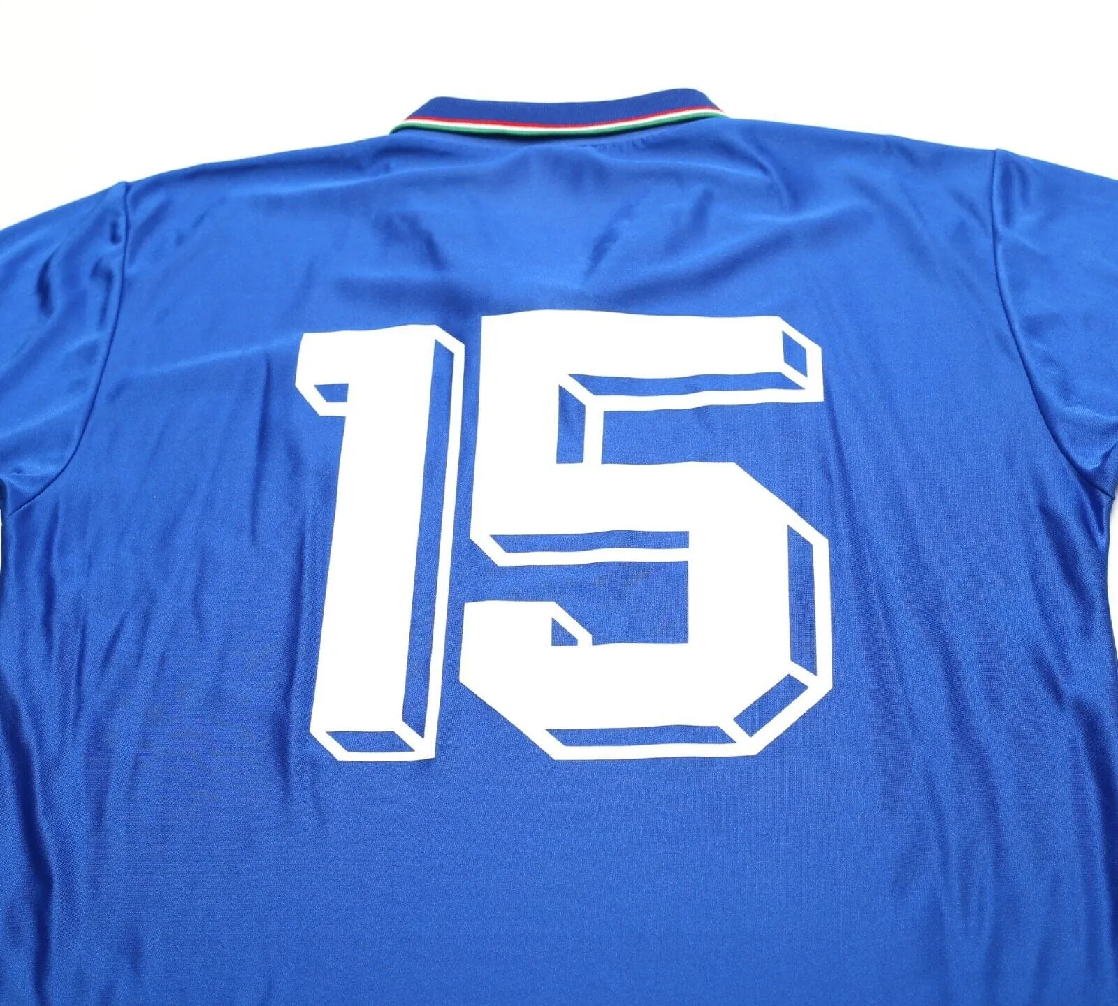 1986/91 BAGGIO #15 Italy Vintage Diadora Home Football Shirt (M/L) Italia 90