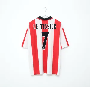 1997/99 LE TISSIER #7 Southampton Vintage PONY Home Football Shirt Jersey (L)