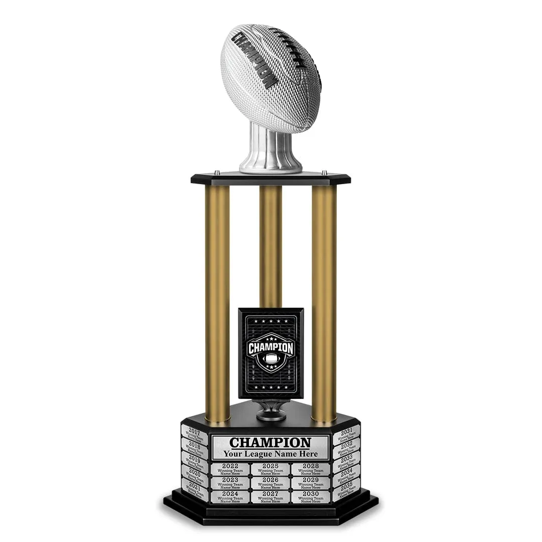 26"-36" Perpetual Champion Football Trophy