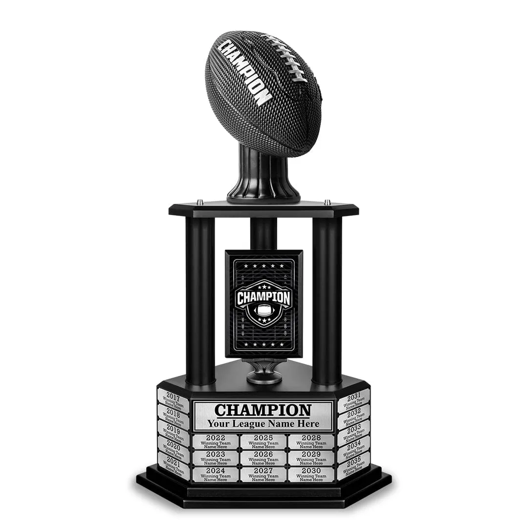 26"-36" Perpetual Champion Football Trophy