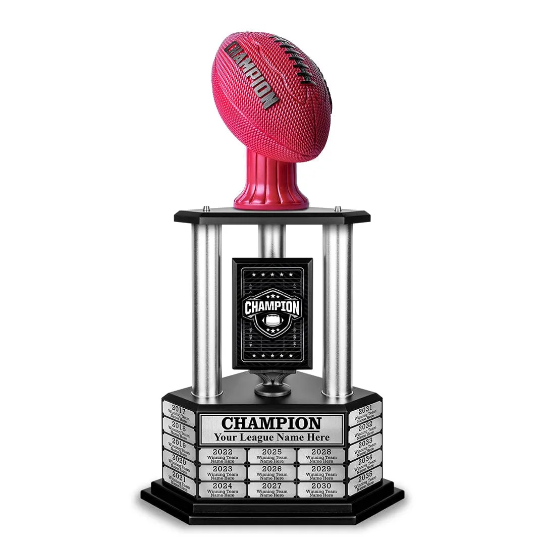 26"-36" Perpetual Champion Football Trophy