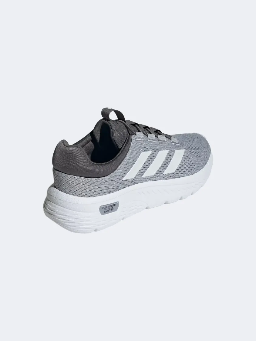 Adidas Cloudfoam Comfy Men Sportswear Shoes Silver/White/Grey