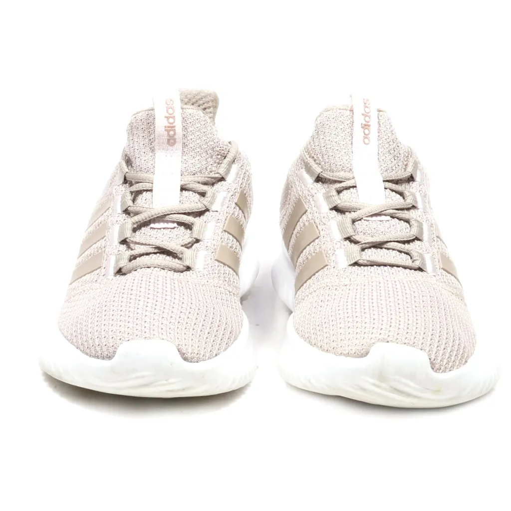 Adidas Cloudfoam Ultimate Sport Shoes Fabric Beige Colour For Women