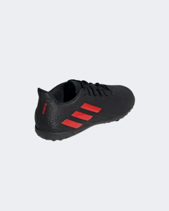 Adidas Deportivo Turf Kids-Boys Football Shoes Black/Red Fv7943