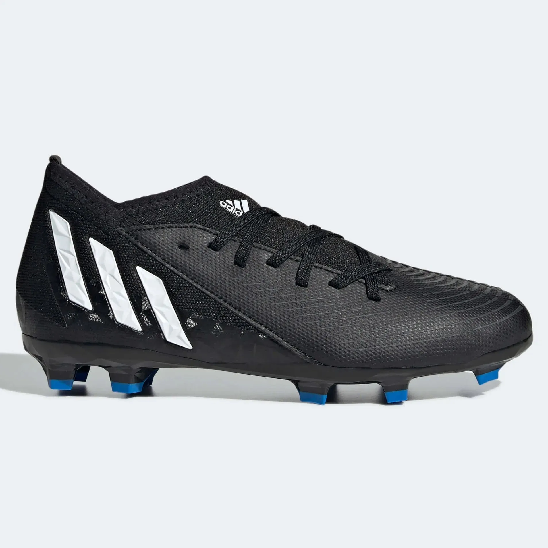 adidas Kids Predator Edge .3 FG - Black-White