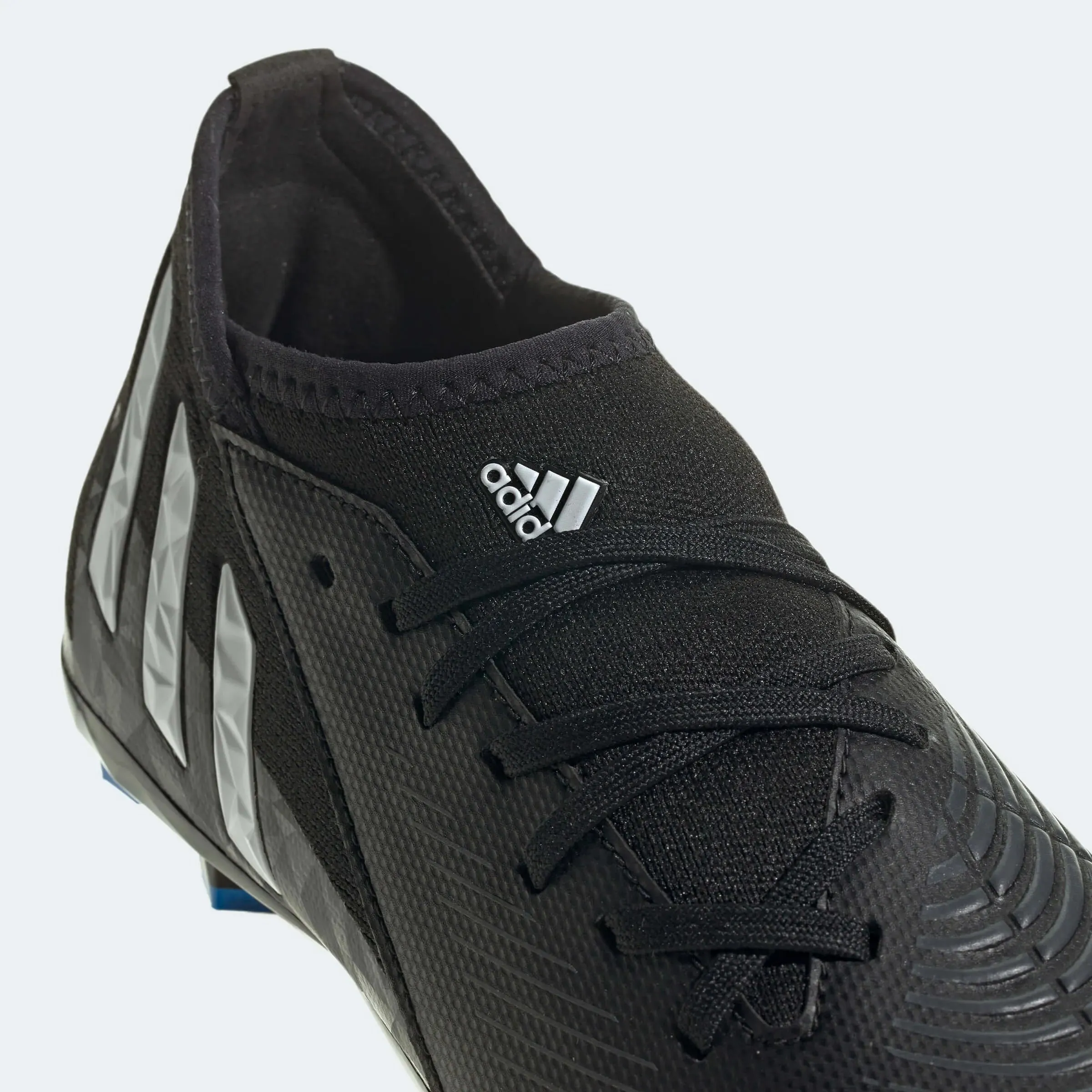 adidas Kids Predator Edge .3 FG - Black-White