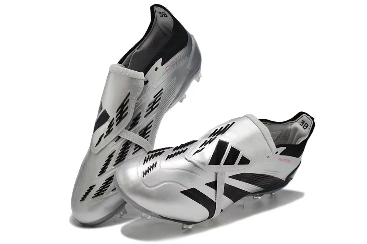 Adidas Predator Accuracy  Shoes - Gray | Black - FREE SHIPPING WORLDWIDE