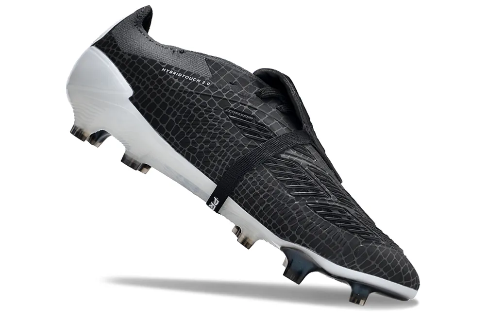 Adidas Predator Accuracy  Shoes - Obsidian Black | White - FREE SHIPPING WORLDWIDE