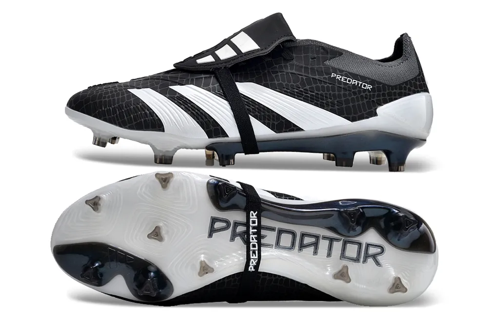 Adidas Predator Accuracy  Shoes - Obsidian Black | White - FREE SHIPPING WORLDWIDE