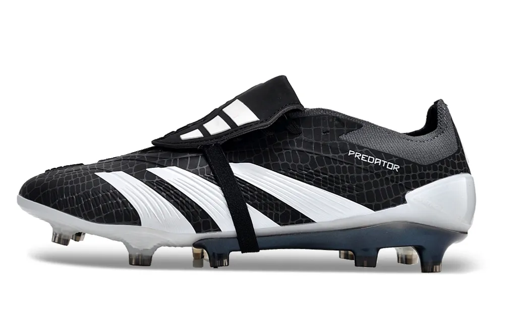 Adidas Predator Accuracy  Shoes - Obsidian Black | White - FREE SHIPPING WORLDWIDE