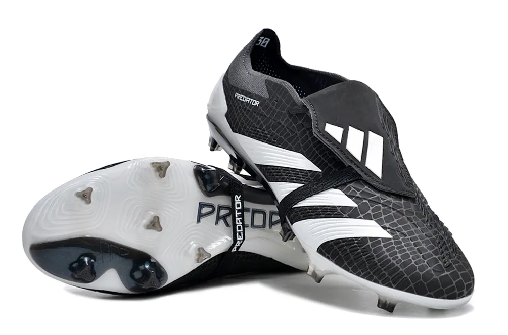 Adidas Predator Accuracy  Shoes - Obsidian Black | White - FREE SHIPPING WORLDWIDE