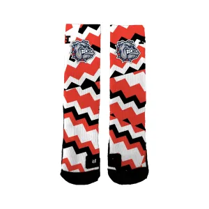 Ainsworth Bulldog Football Geozag Socks