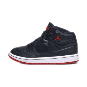 Air Jordan Access High-Top Sneakers Leather Black Colour For Women