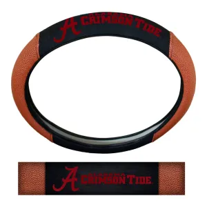 Alabama Crimson Tide Football Grip Steering Wheel Cover 15" Diameter