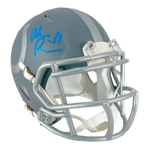 Alec Pierce Signed Indianapolis Colts Slate Alternate Speed Mini Football Helmet (JSA)