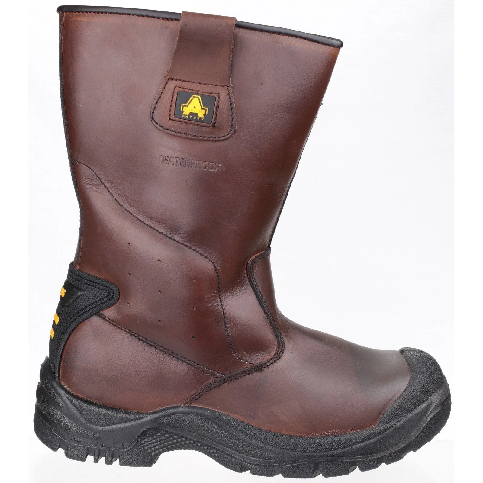 Amblers Safety Mens AS249 Cadair Waterproof Pull On Rigger Boots