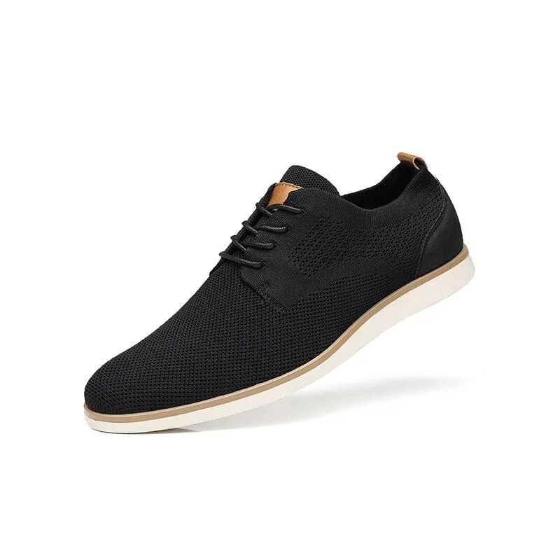 Angelo Ricci™ Designer Breathable Mesh Lightweight Casual Shoes