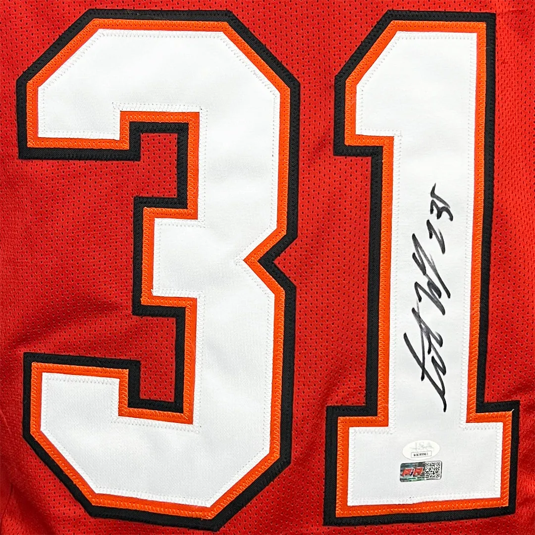 Antoine Winfield Jr Signed Tampa Bay Red Football Jersey (JSA)