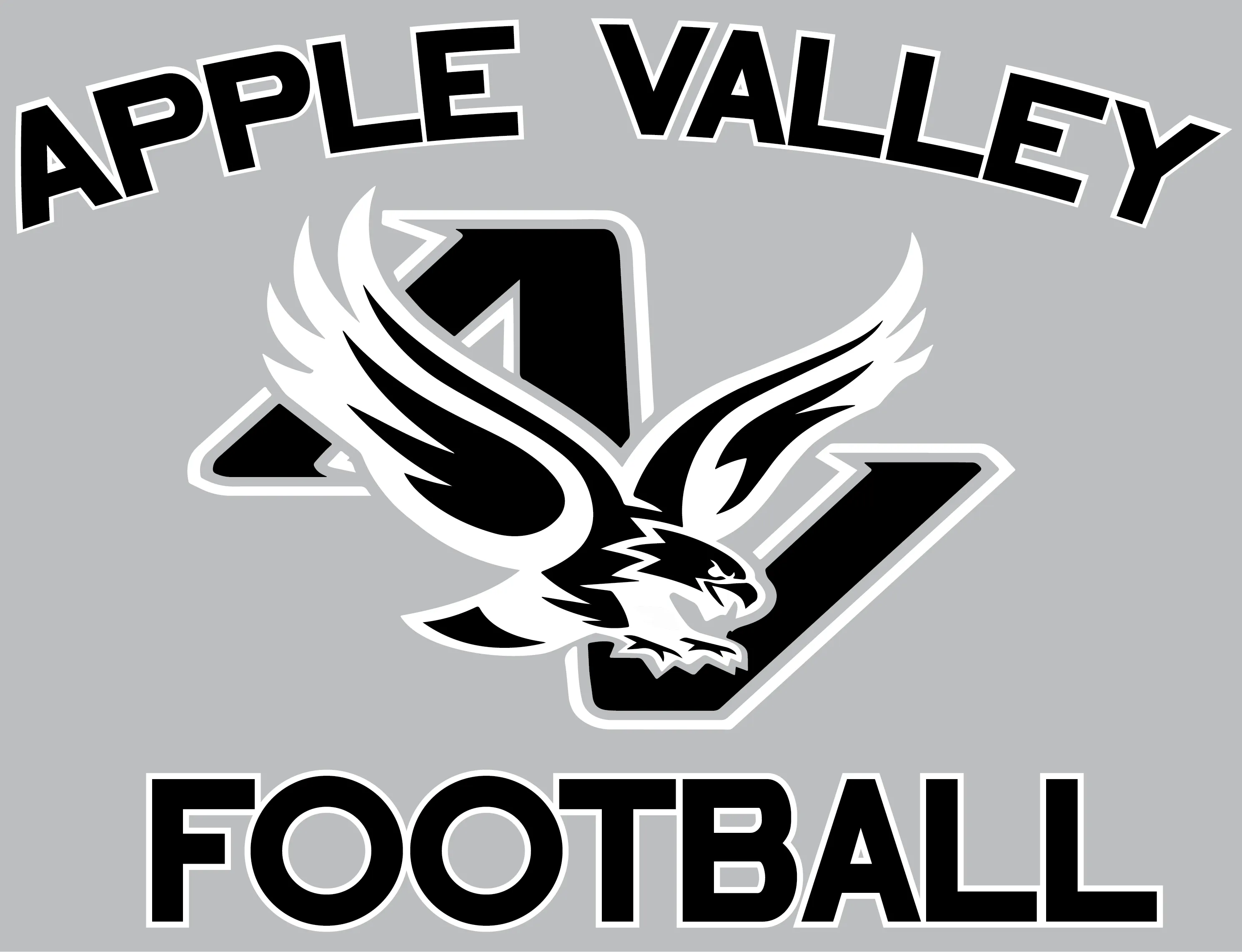 AV Football - District Long Sleeve Tee Grey Frost