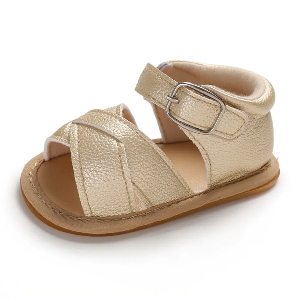 Baby Buckle Non-Slip Open Toe Sandals Children Shoes Wholesale