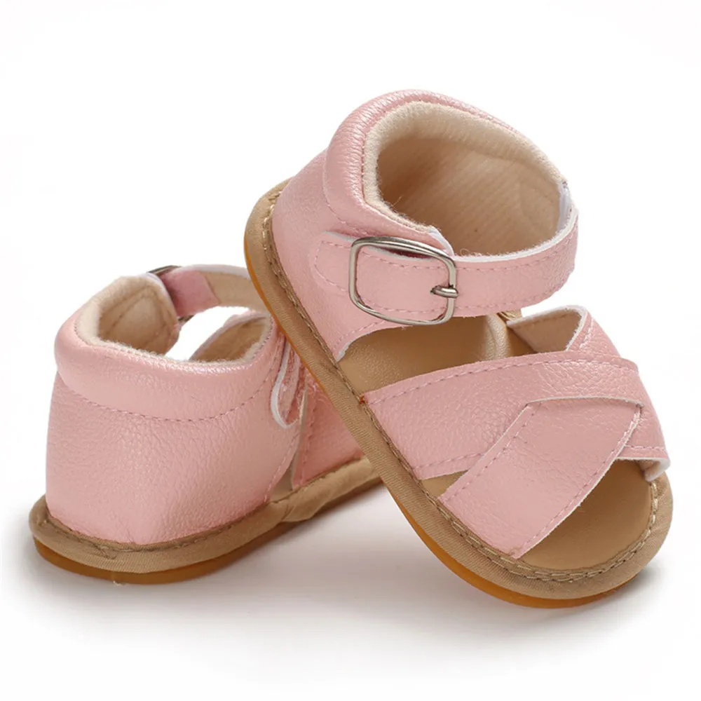 Baby Buckle Non-Slip Open Toe Sandals Children Shoes Wholesale