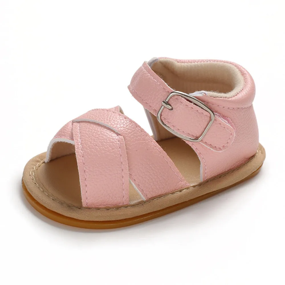 Baby Buckle Non-Slip Open Toe Sandals Children Shoes Wholesale