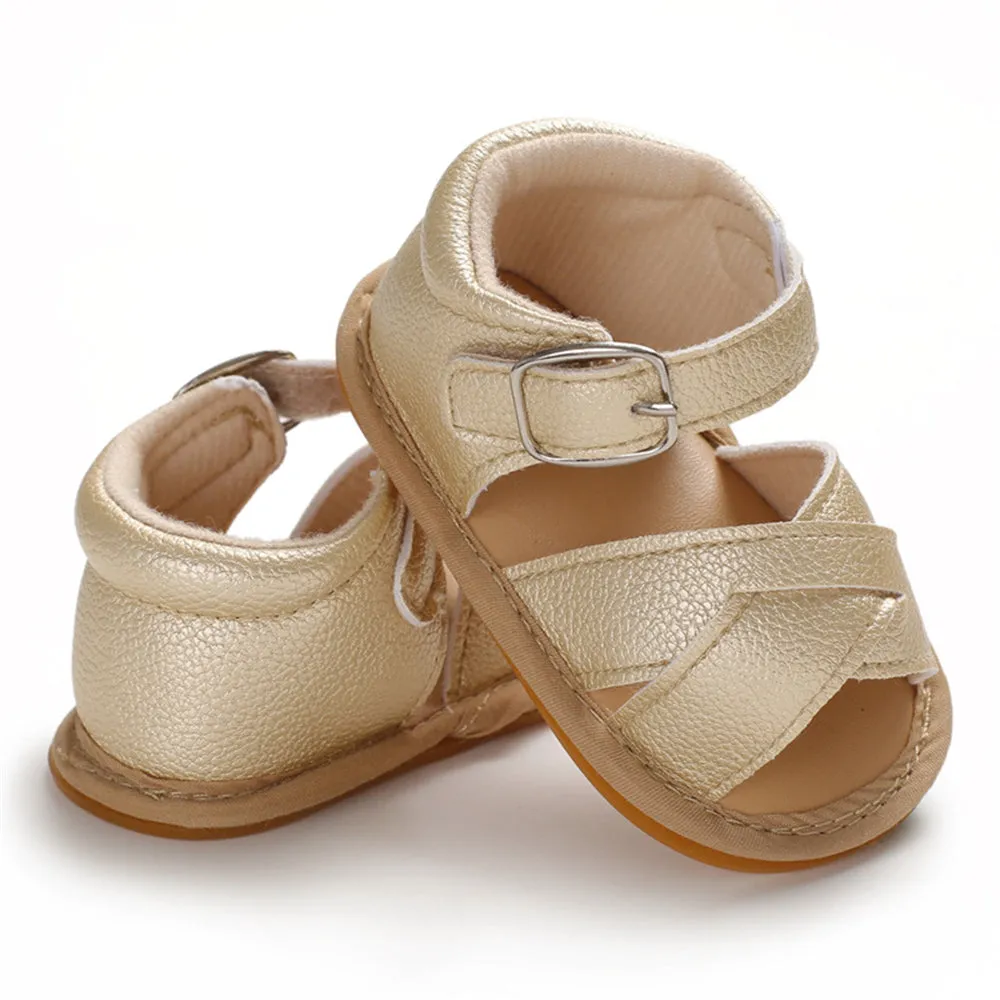 Baby Buckle Non-Slip Open Toe Sandals Children Shoes Wholesale