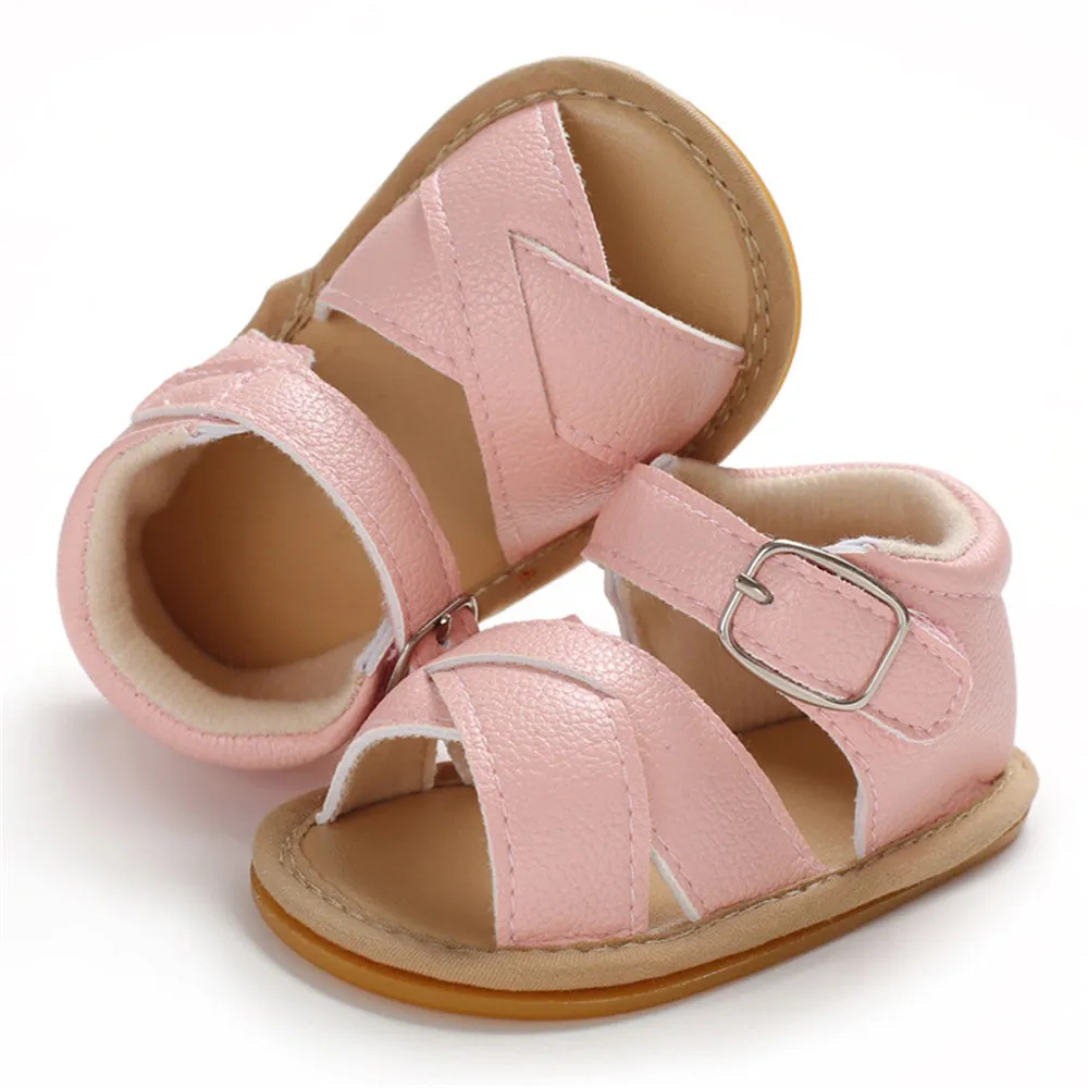 Baby Buckle Non-Slip Open Toe Sandals Children Shoes Wholesale