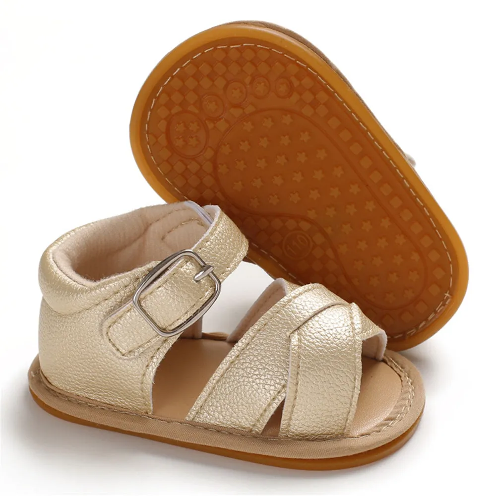 Baby Buckle Non-Slip Open Toe Sandals Children Shoes Wholesale