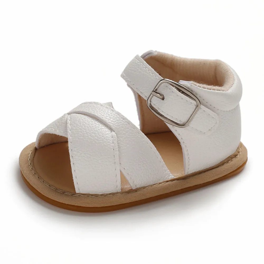 Baby Buckle Non-Slip Open Toe Sandals Children Shoes Wholesale