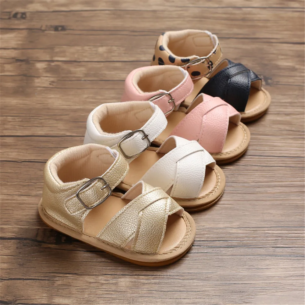 Baby Buckle Non-Slip Open Toe Sandals Children Shoes Wholesale