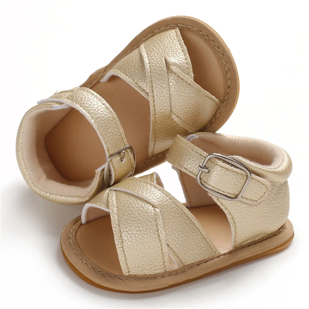 Baby Buckle Non-Slip Open Toe Sandals Children Shoes Wholesale