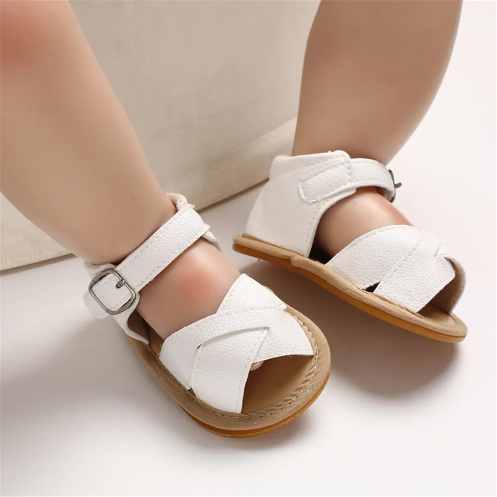 Baby Buckle Non-Slip Open Toe Sandals Children Shoes Wholesale