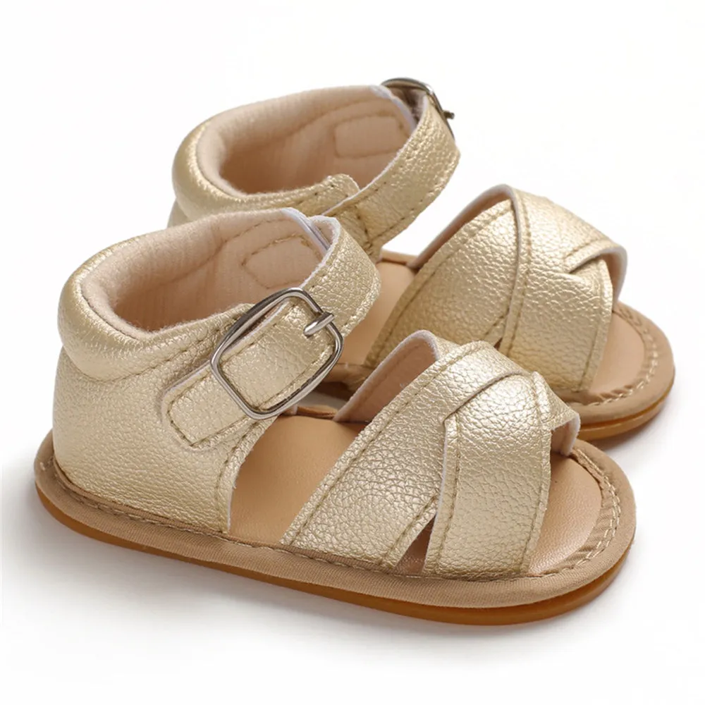 Baby Buckle Non-Slip Open Toe Sandals Children Shoes Wholesale