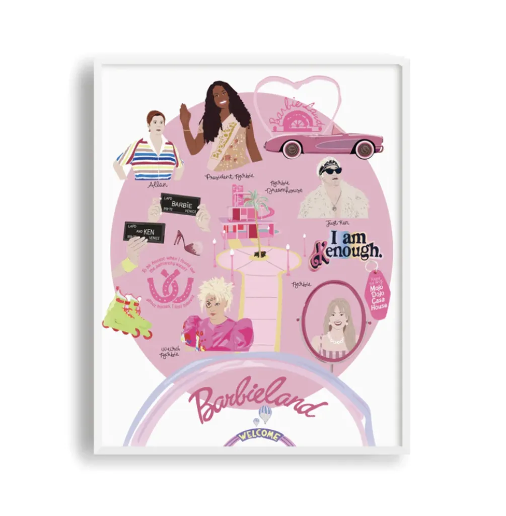 Barbieland Print