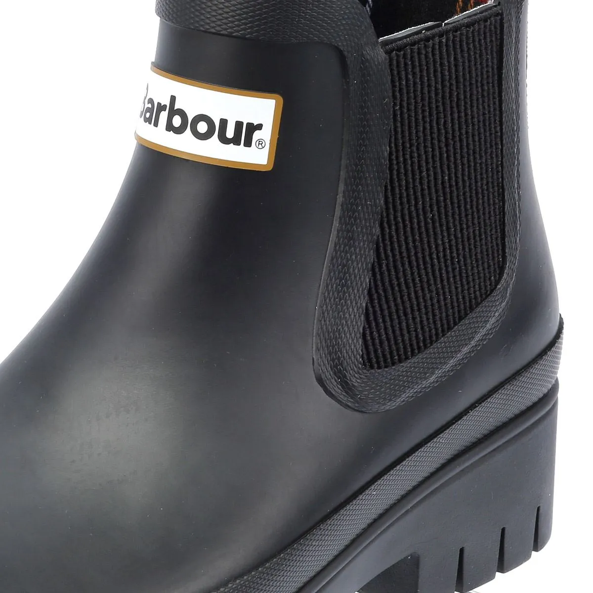 Barbour Halton Women's Black Ankle Wellington Boots