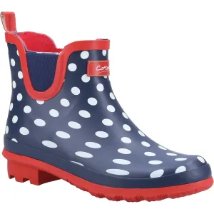 Blakney Waterproof Ankle Boots Blue/Red