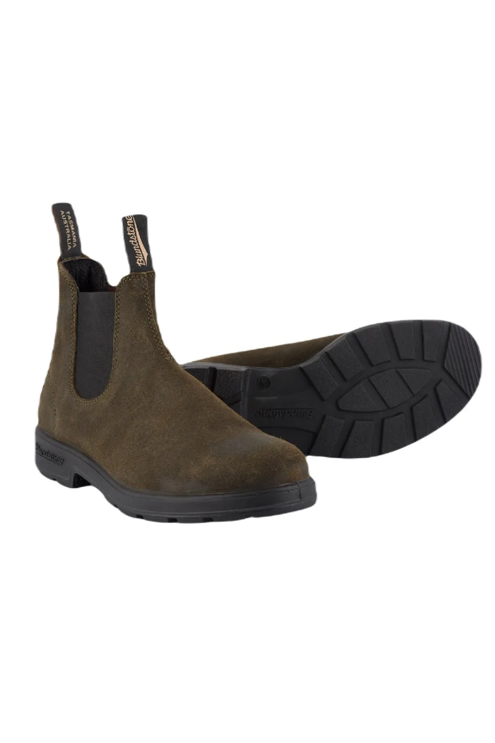 Blundstone 1615 Classic Waxed Suede Chelsea Boots