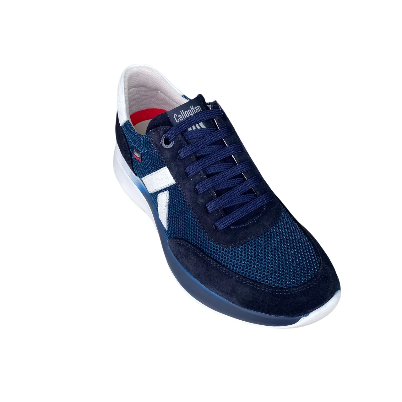 CallagHan scarpa sneakers da uomo Algoritmo Luxe 61201 blu