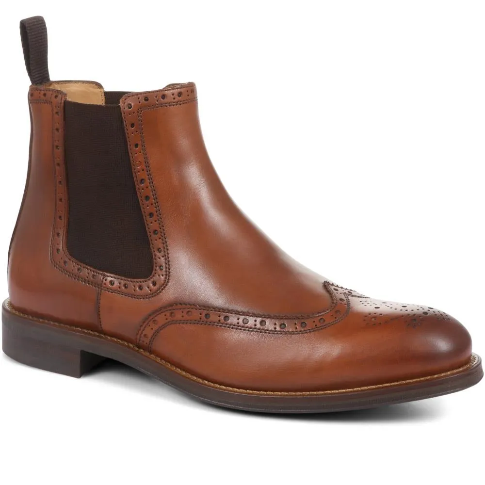 Chigwell Leather Chelsea Boots - CHIGWELL / 321 130