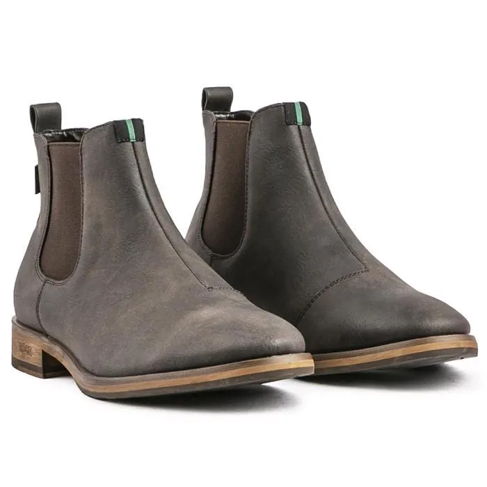 Chilli Men's Vegan Leather Chelsea Boots | Brown