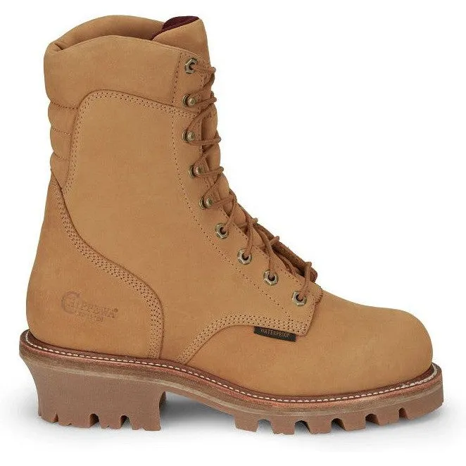 Chippewa Men's Super Dna 9" 400G Insulated Steel Toe Work Boot -Wheat- 59417