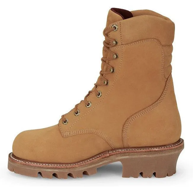 Chippewa Men's Super Dna 9" 400G Insulated Steel Toe Work Boot -Wheat- 59417