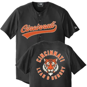 Cincinnati Football Baseball Jersey Lean and Hungry