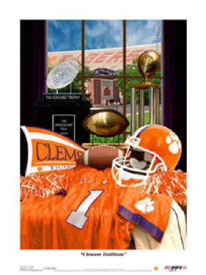 Clemson Tigers Football "Traditions" - USA Sports Inc.