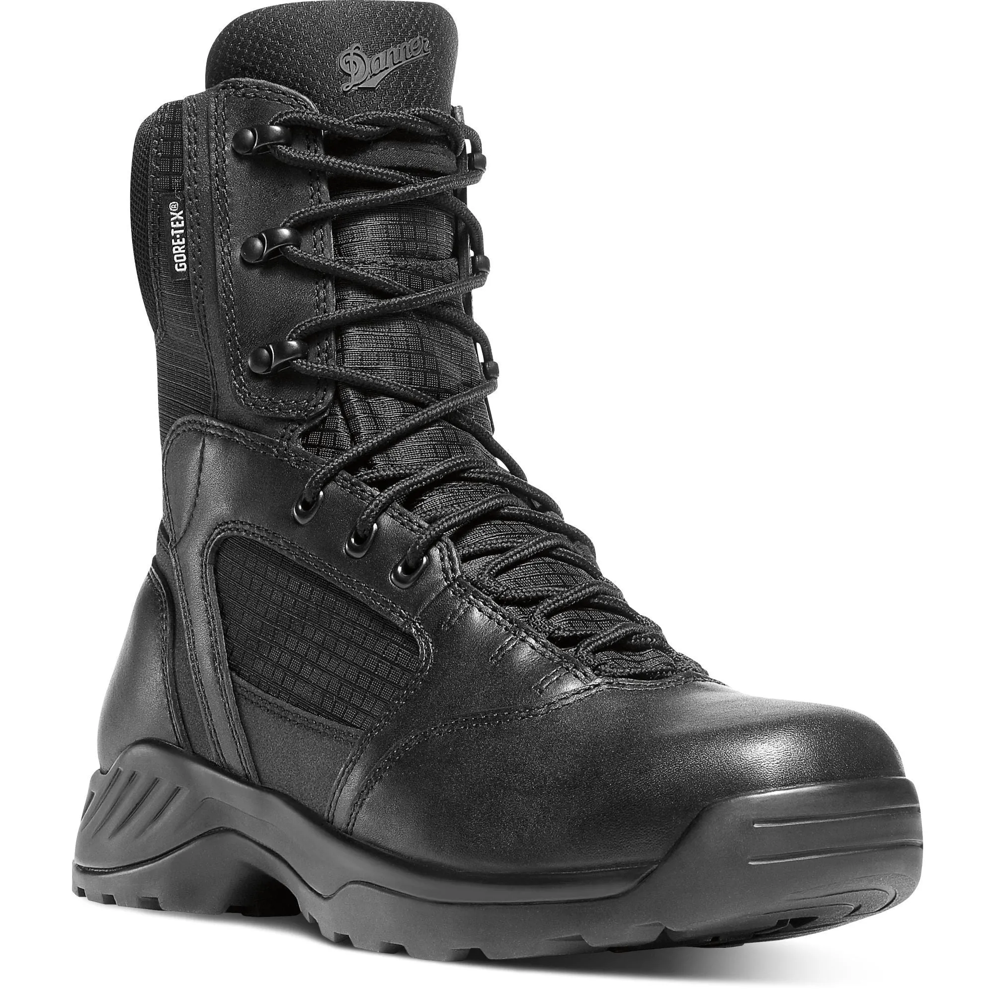 Danner Men's Kinetic 8" Waterproof Duty Boot - Black - 28010