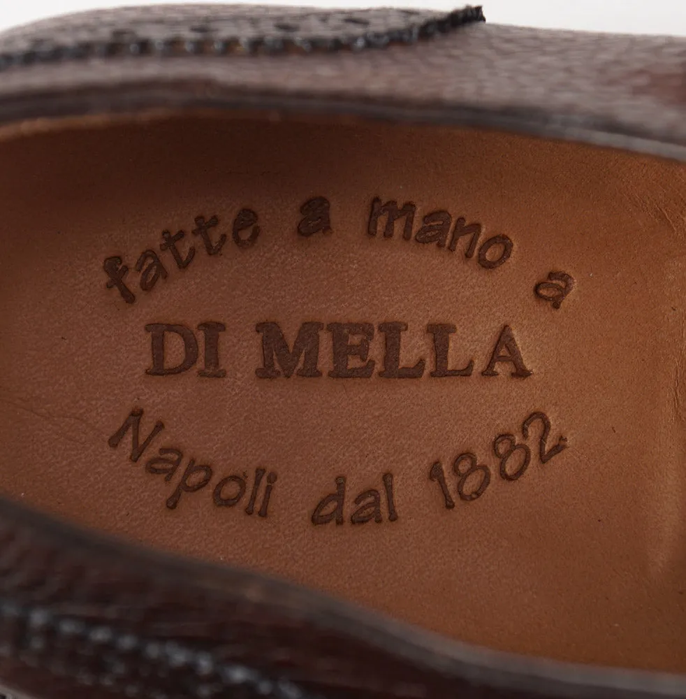 Di Mella Grained Leather Monk Strap