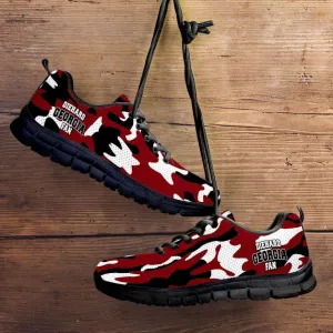 Diehard Georgia Fan Camo Print Running Shoes