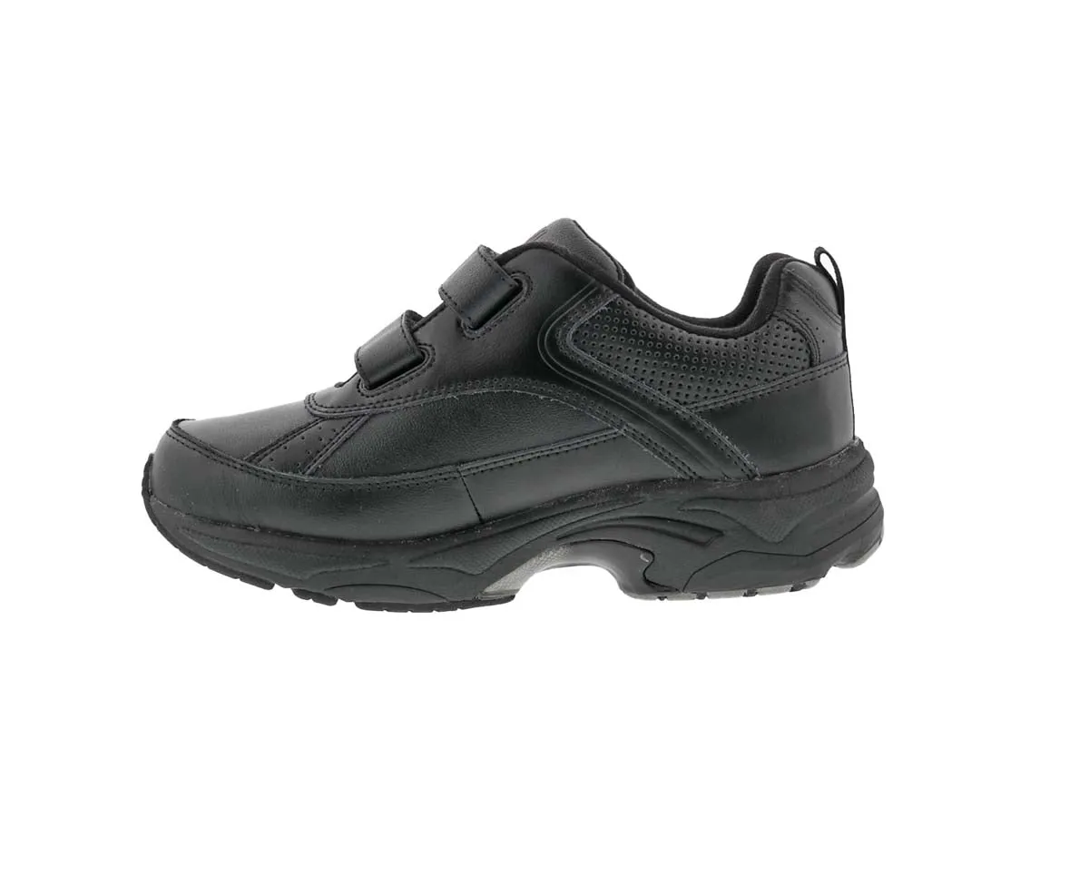 Drew Paige Women Athletic Shoe In Black Calf